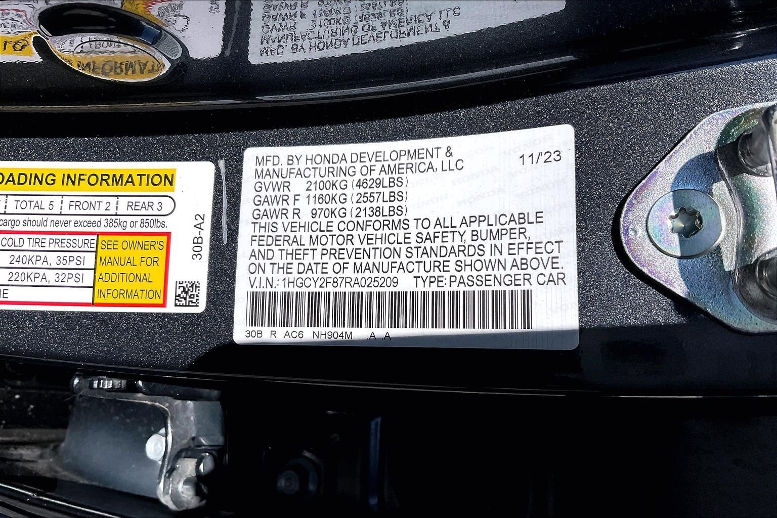 Used 2024 Honda Accord Touring image 33