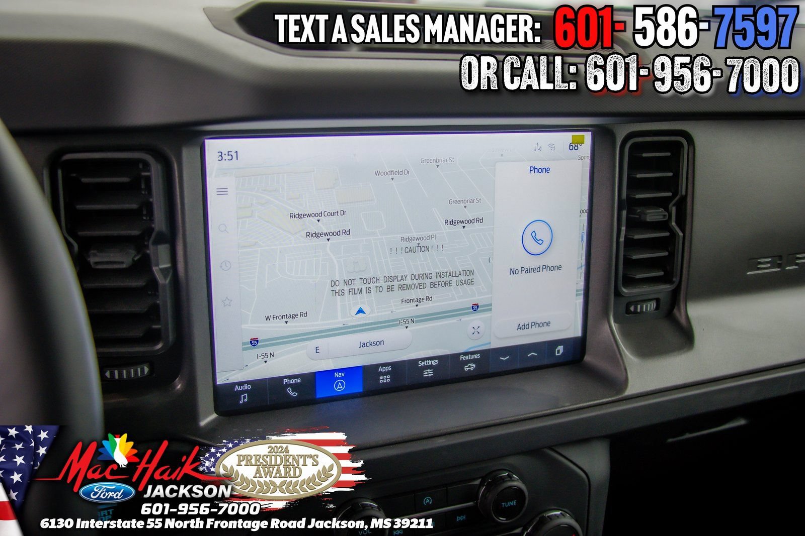 Used 2025 Ford Bronco Big Bend w/ Black Diamond Package AWD/4WD image 15