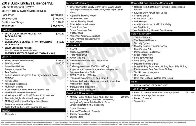 Used 2019 Buick Enclave Essence image 31