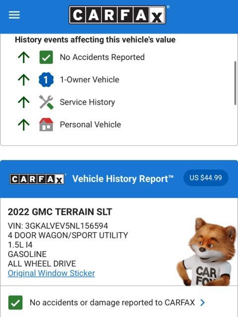 Used 2022 GMC Terrain SLT w/ Infotainment Package II image 4