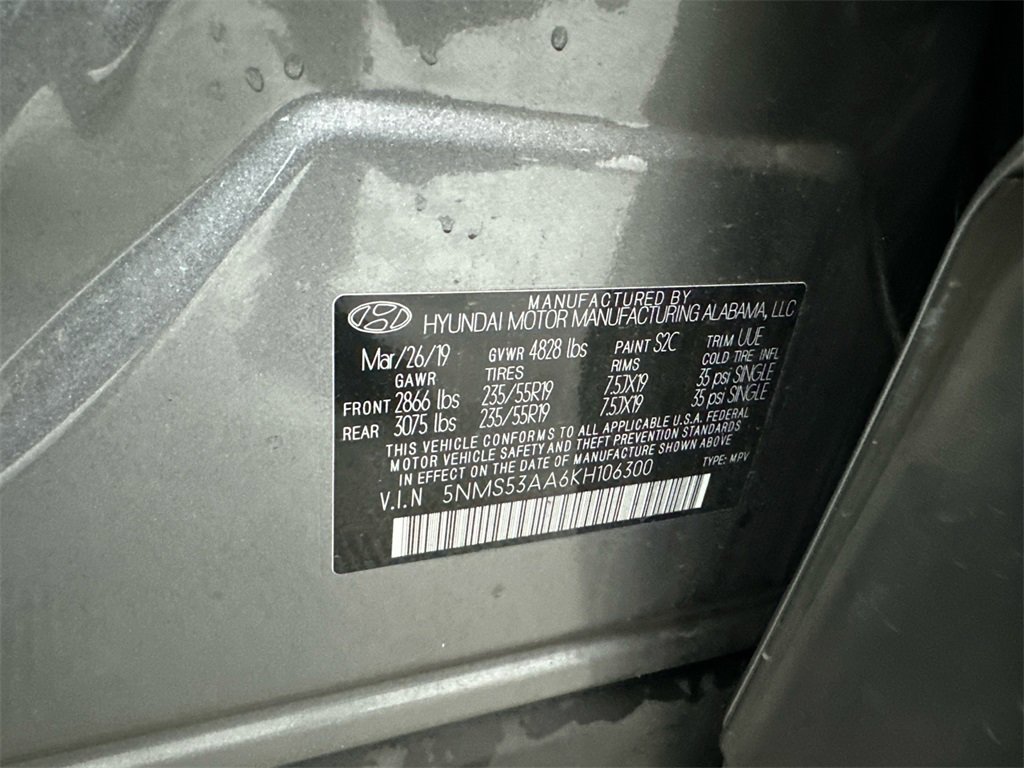 Used 2019 Hyundai Santa Fe Limited image 35