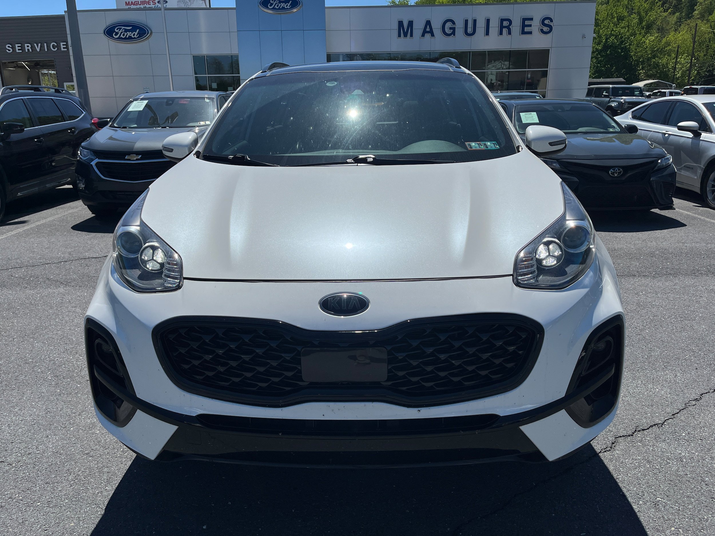 Used 2022 Kia Sportage Nightfall Edition w/ Nighfall AWD Premium Package video 2