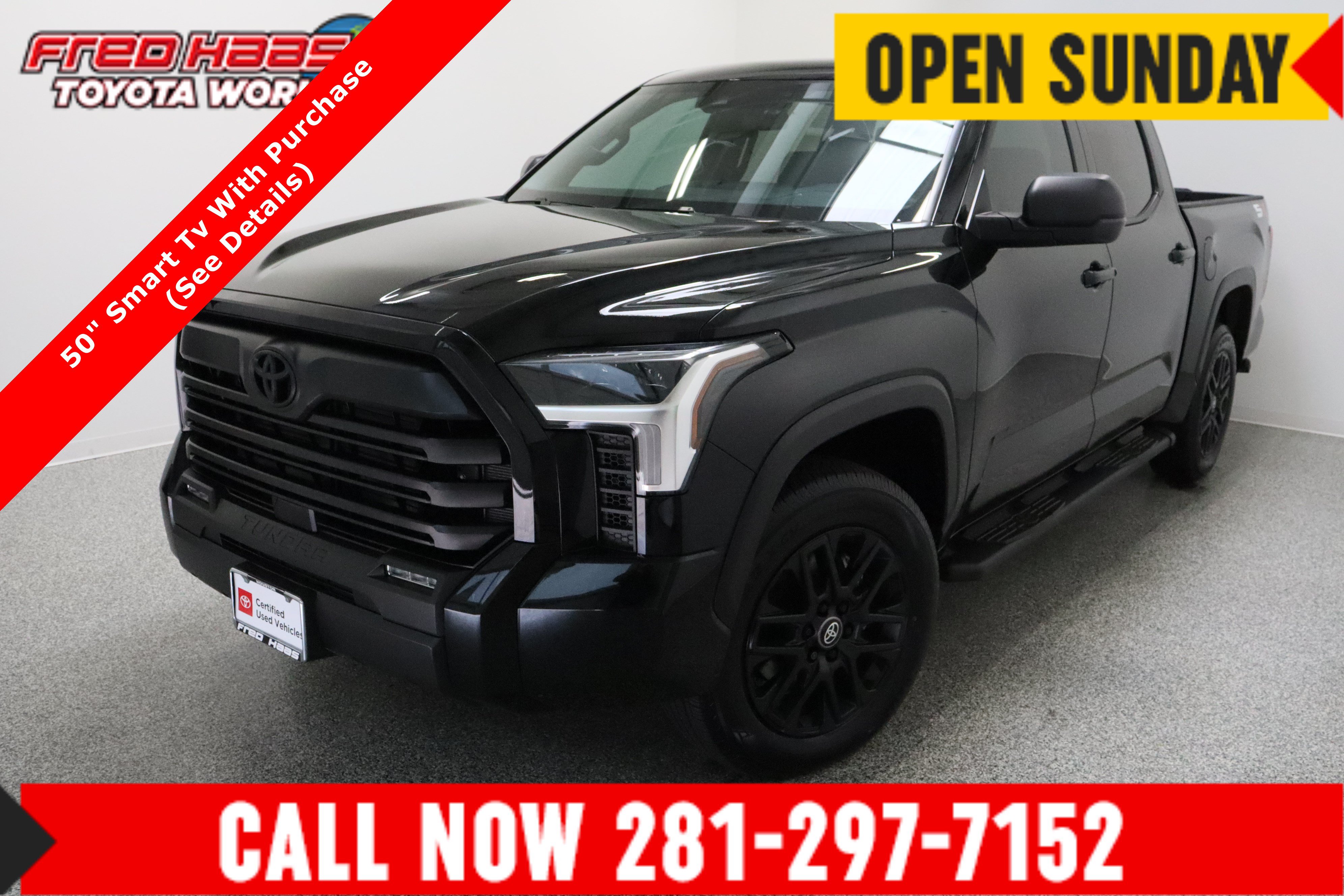 Certified 2026 Toyota Tundra SR5 w/ SX Package AWD/4WD image 1