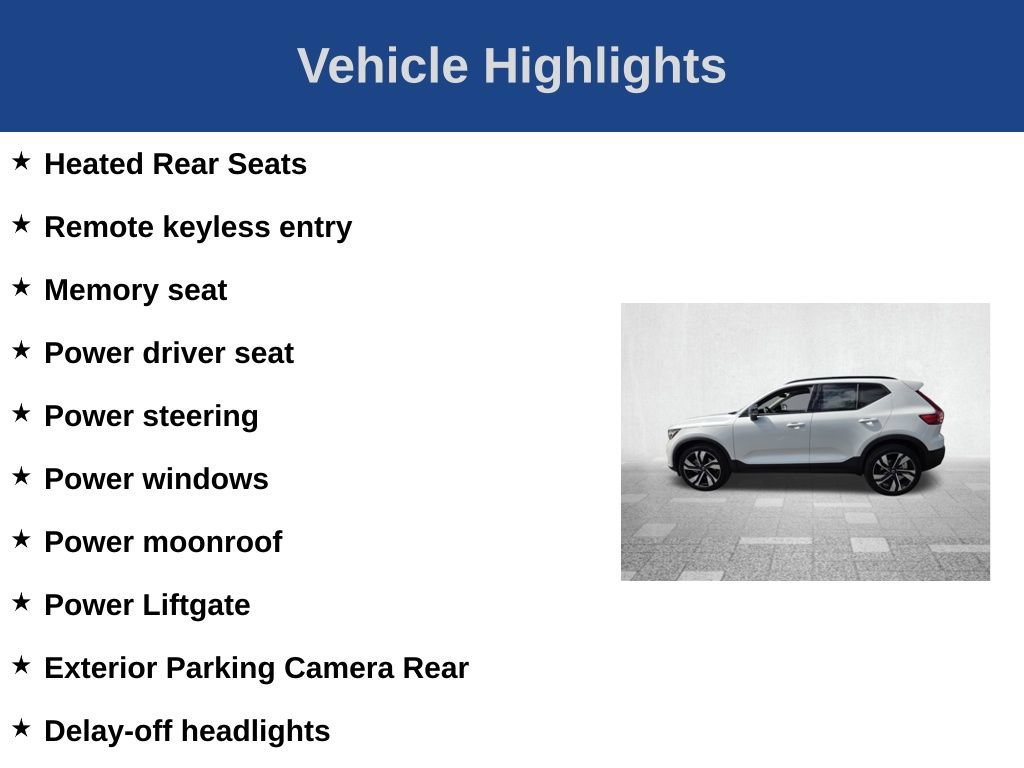 New 2026 Volvo XC40 B5 Plus w/ Climate Package AWD/4WD image 3