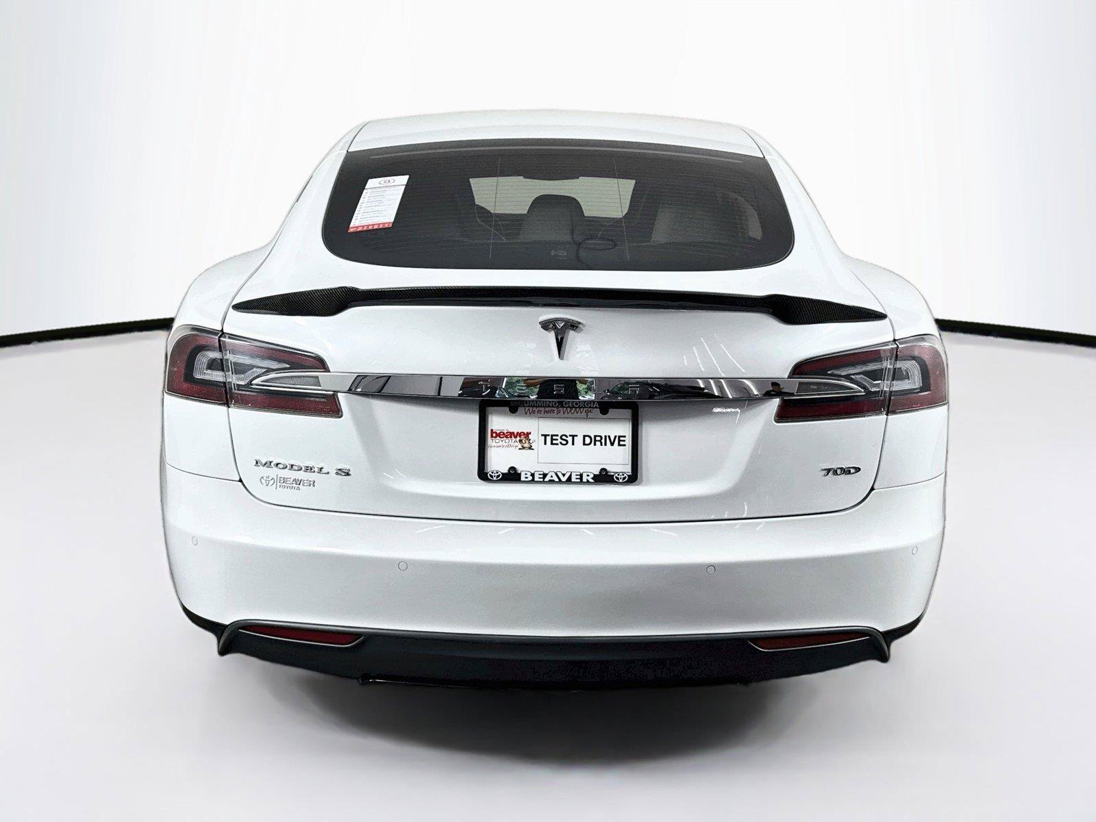 Used 2015 Tesla Model S 70D AWD/4WD image 12