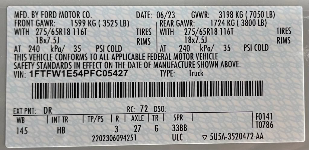 Used 2023 Ford F150 Lariat AWD/4WD image 62