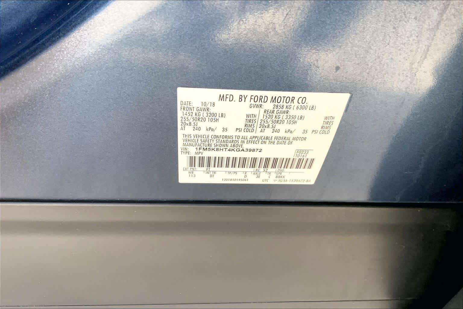 Used 2019 Ford Explorer Platinum AWD/4WD image 37