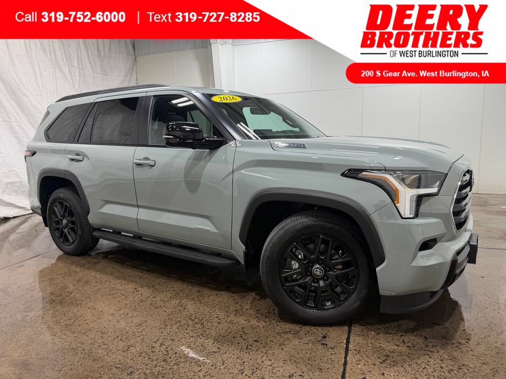 New 2026 Toyota Sequoia Limited w/ Nightshade Package AWD/4WD image 1