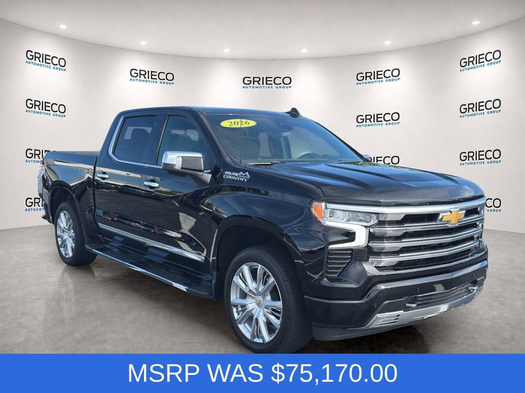 Used 2026 Chevrolet Silverado 1500 High Country w/ High Country Premium Package AWD/4WD image 1