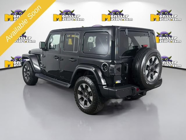 Used 2018 Jeep Wrangler Unlimited Sahara w/ Uconnect 4C Nav & Sound Group AWD/4WD image 7