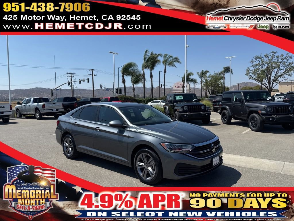 Used 2024 Volkswagen Jetta SE FWD image 1