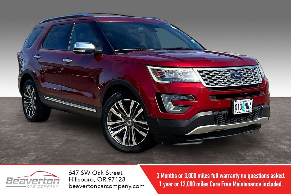 Used 2017 Ford Explorer Platinum