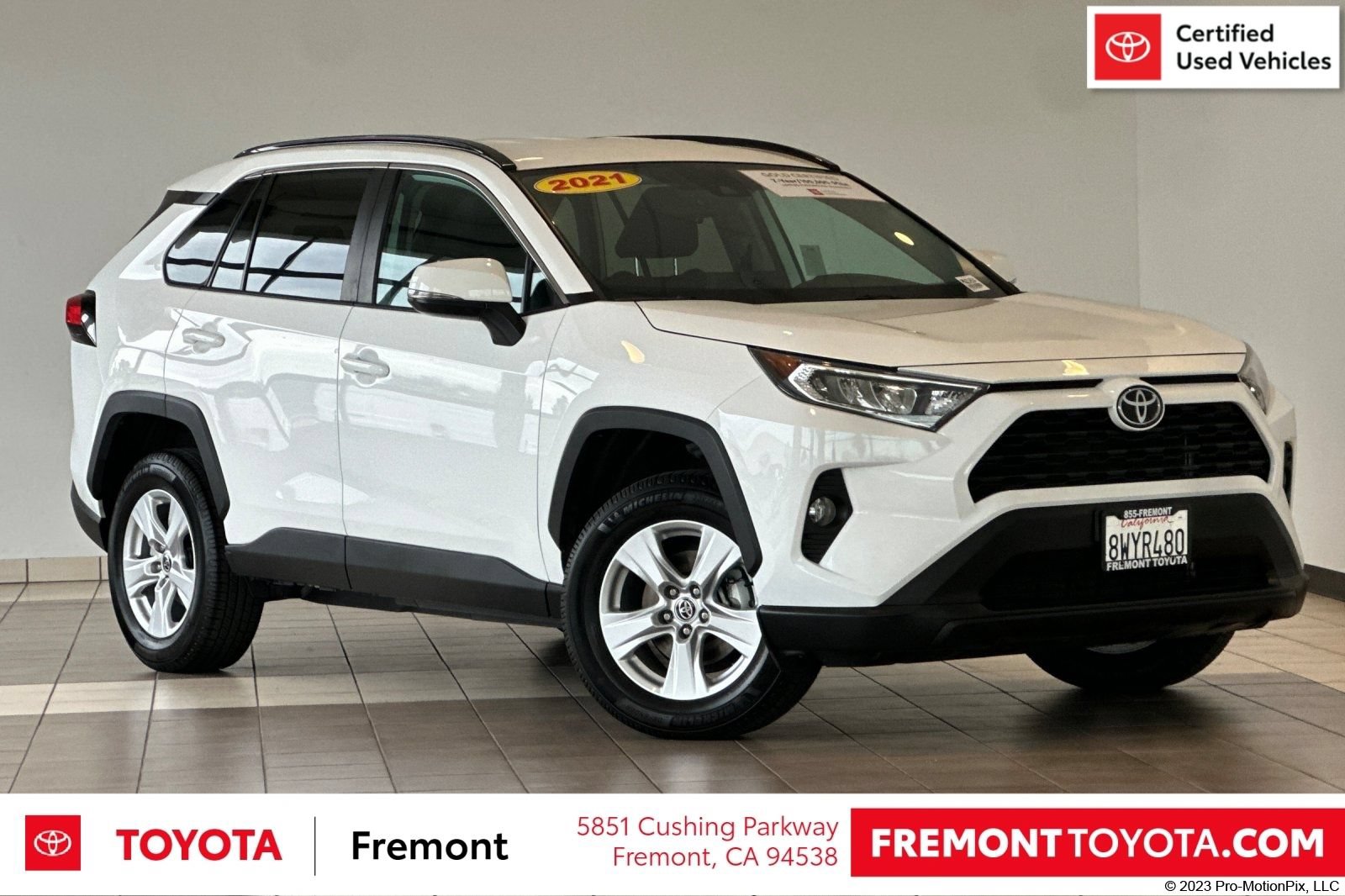 Certified 2021 Toyota RAV4 XLE