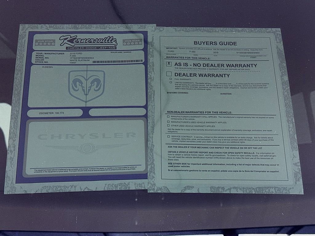 Used 2019 Ford F350 Lariat w/ Lariat Ultimate Package image 38