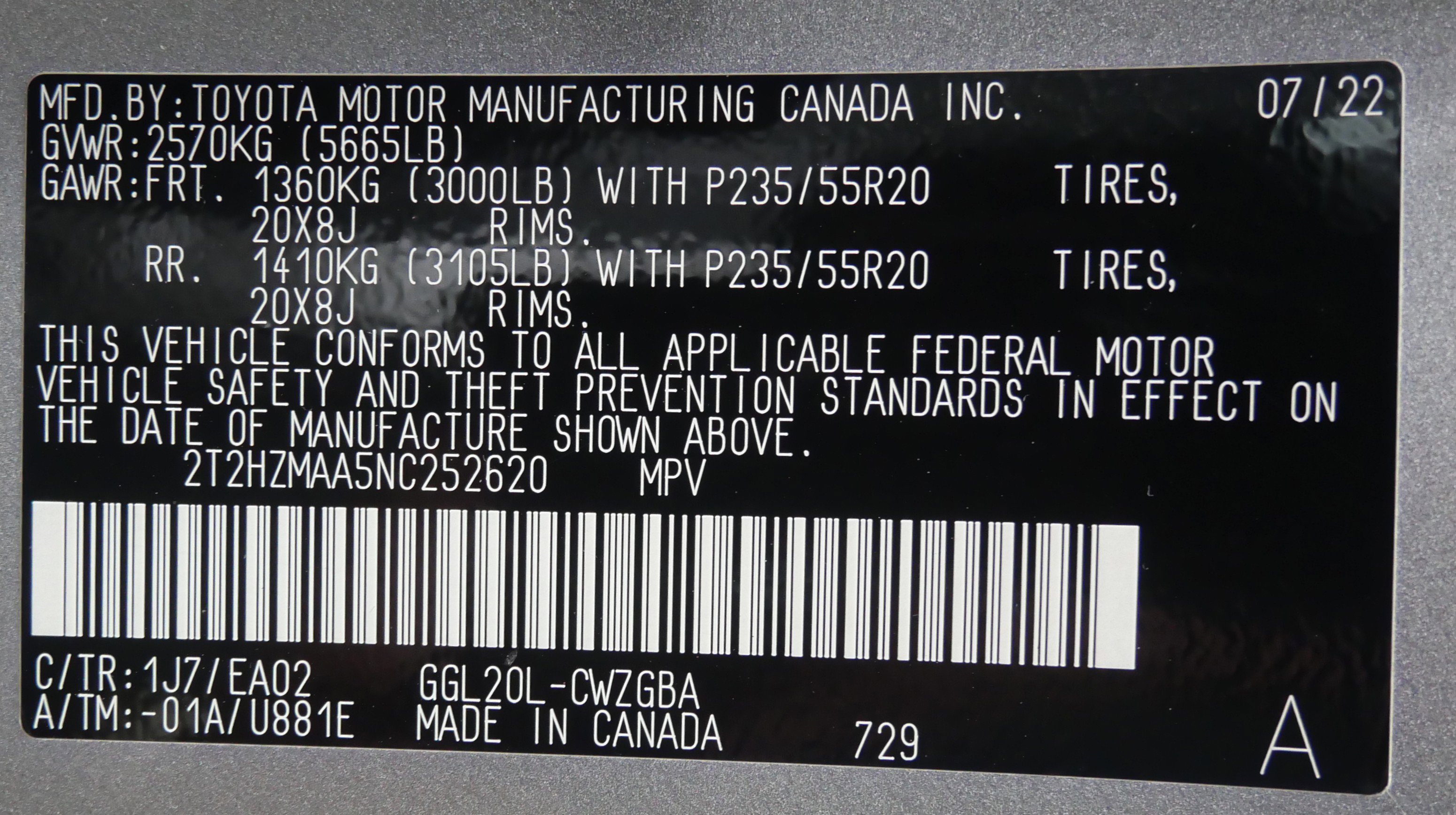 Certified 2022 Lexus RX 350 FWD w/ Premium Package image 33
