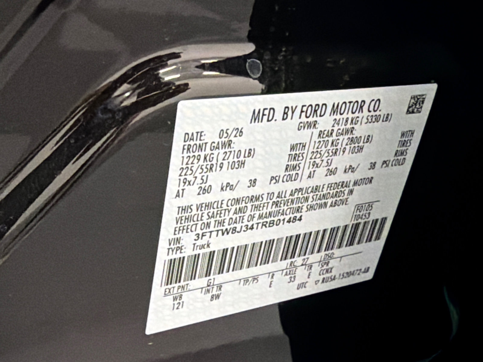 New 2026 Ford Maverick XLT w/ Equipment Group 301A AWD/4WD image 16