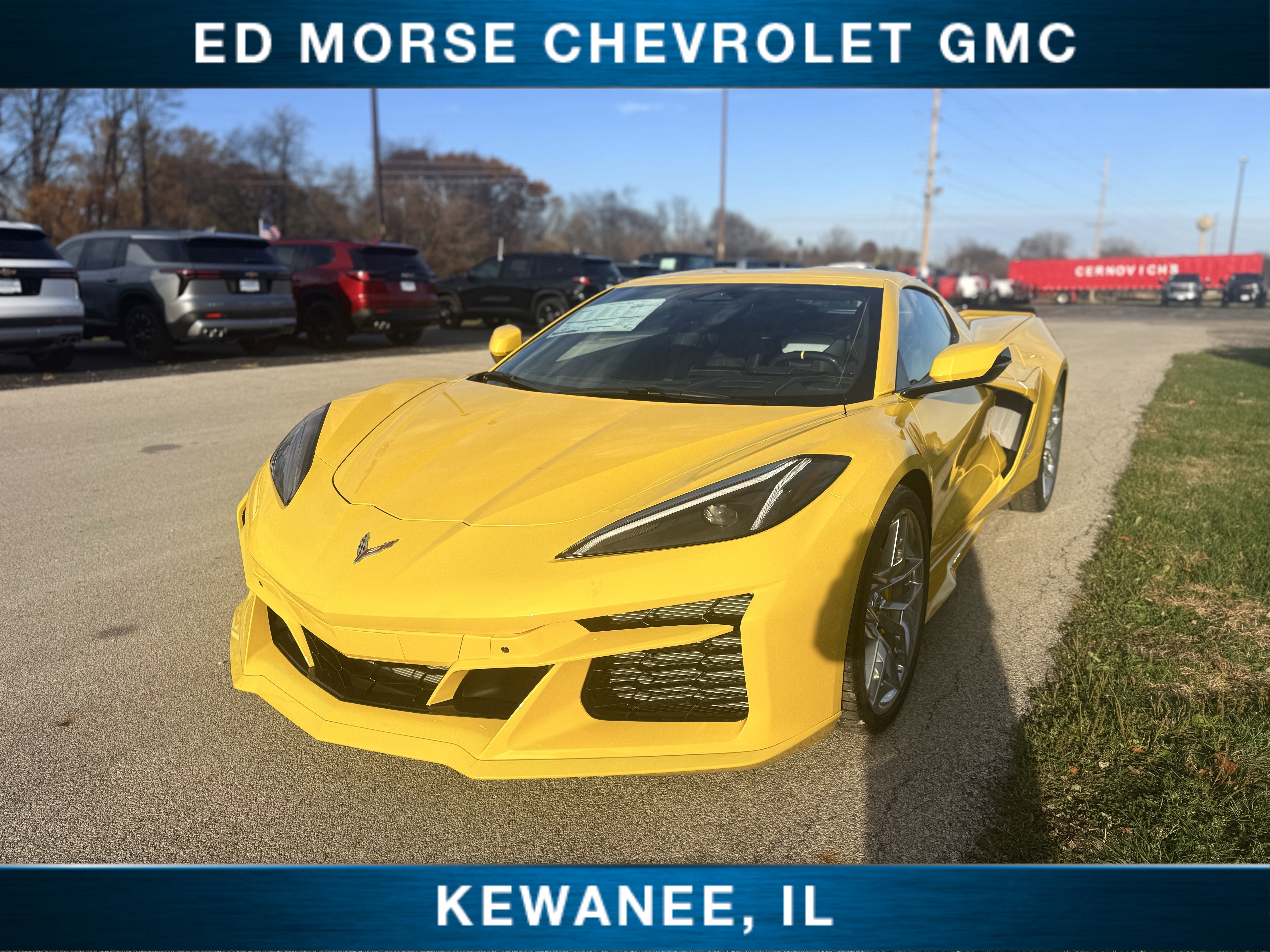 New 2026 Chevrolet Corvette Z06 w/ Chrome Exterior Badge Package