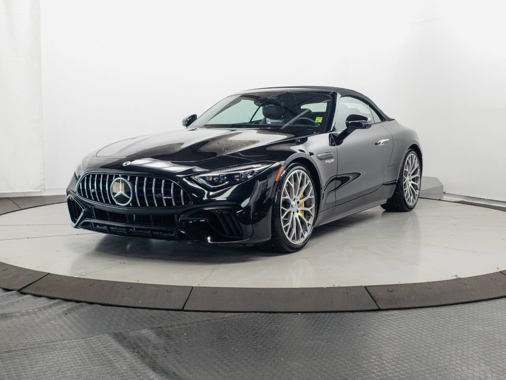 Used 2022 Mercedes-Benz SL 55 AMG 4MATIC w/ Driver Assistance Package image 3
