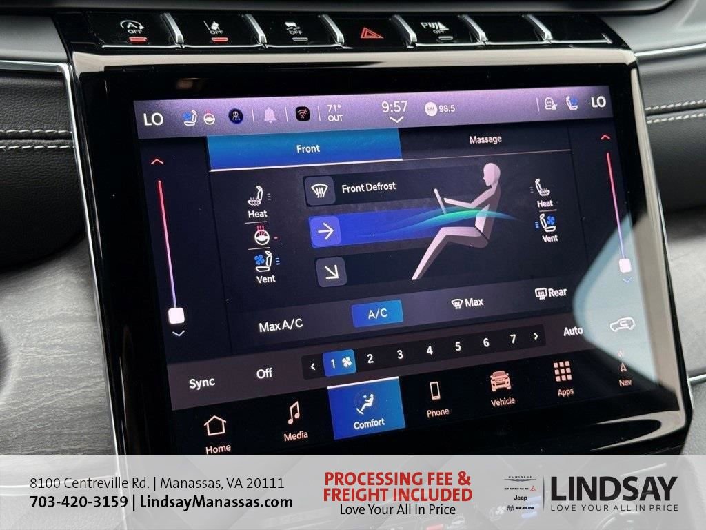 New 2025 Jeep Grand Cherokee Overland w/ Adv Protech Group III image 33