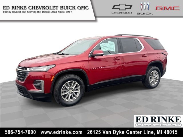 Certified 2023 Chevrolet Traverse LT w/ LPO, Floor Liner Package
