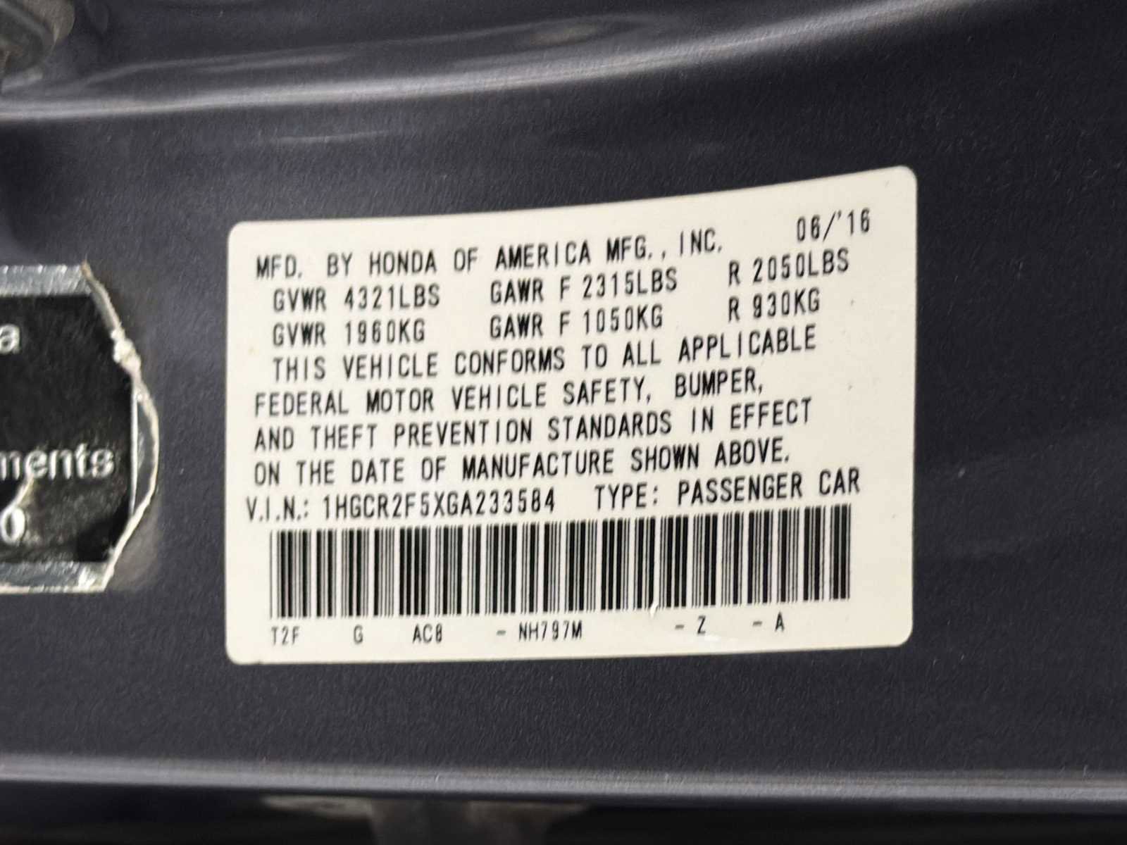 Used 2016 Honda Accord Sport image 31