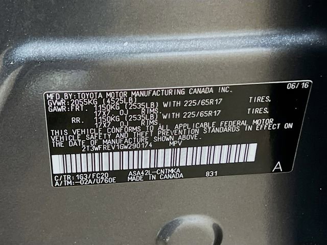 Used 2016 Toyota RAV4 XLE FWD image 31