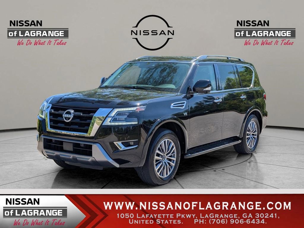 Used 2022 Nissan Armada SL w/ Captain's Chairs Package image 1