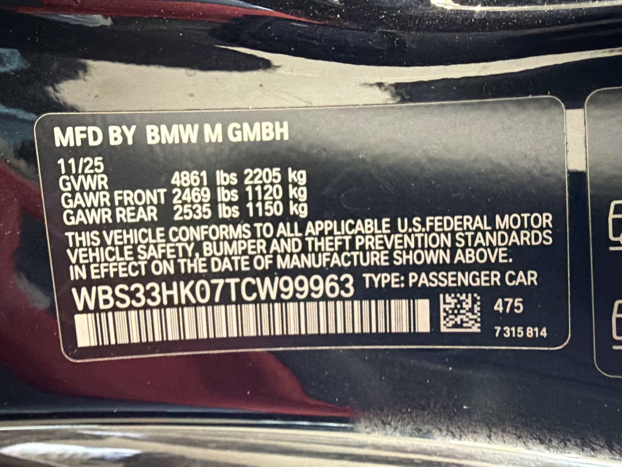 Used 2026 BMW M4 xDrive Competition AWD/4WD image 12