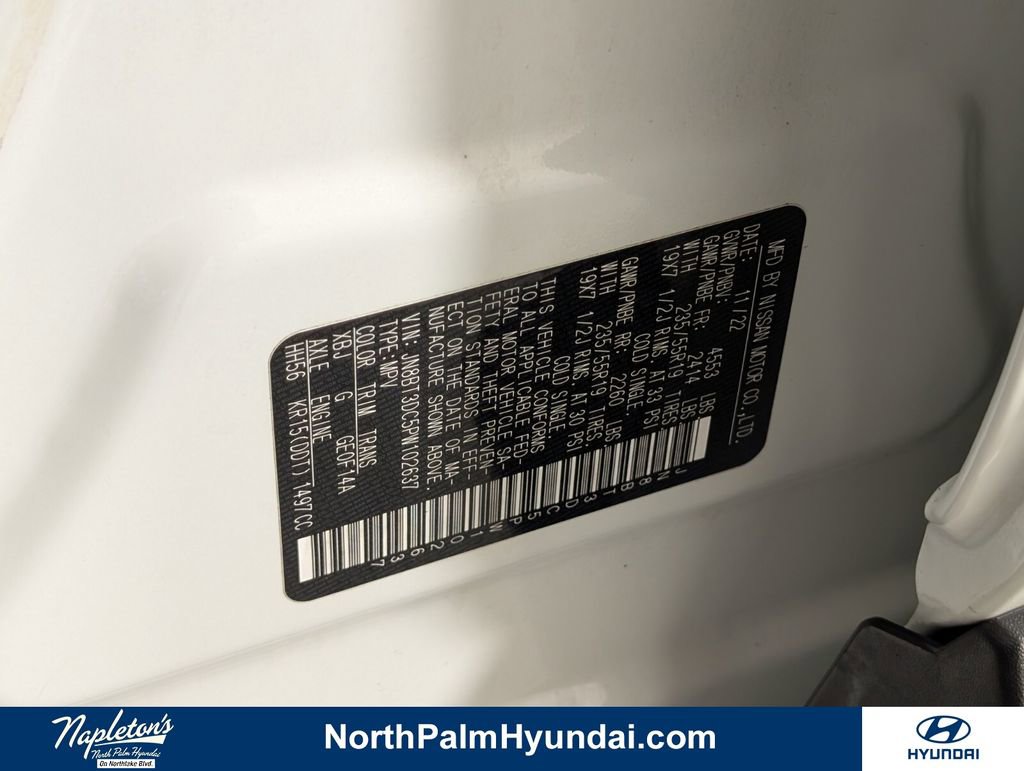 Used 2023 Nissan Rogue Platinum w/ Platinum Premium Package image 33