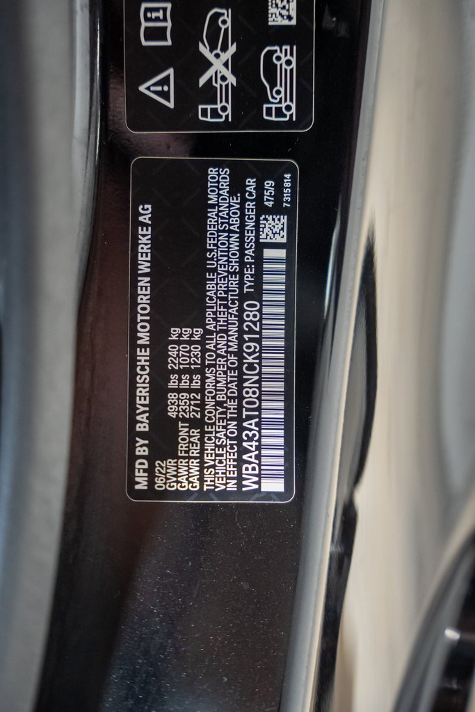 Used 2022 BMW 430i xDrive Convertible w/ Premium Package 2 image 71