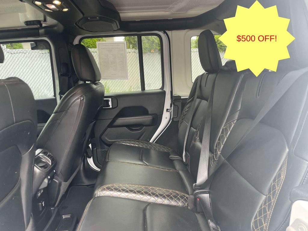Used 2021 Jeep Wrangler Unlimited Sahara AWD/4WD image 12