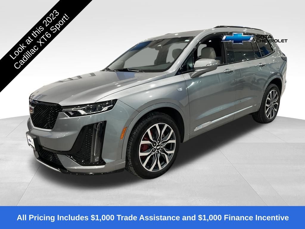 Used 2023 Cadillac XT6 Sport w/ LPO, Floor Liner Package image 1