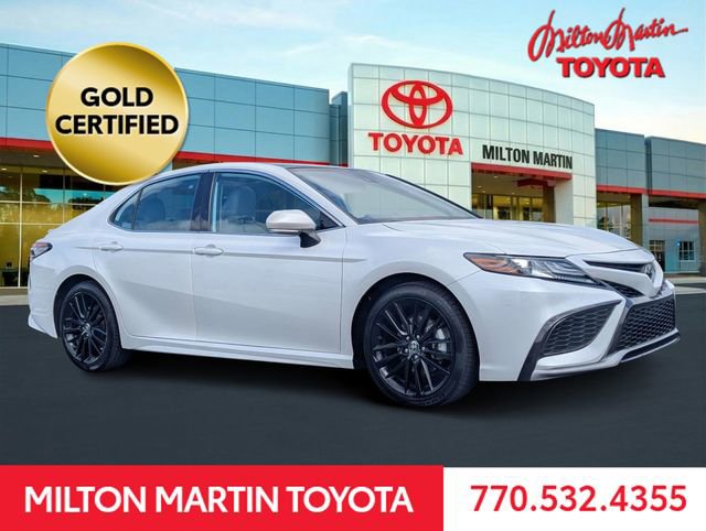 Certified 2022 Toyota Camry XSE w/ Navigation Package FWD image 1
