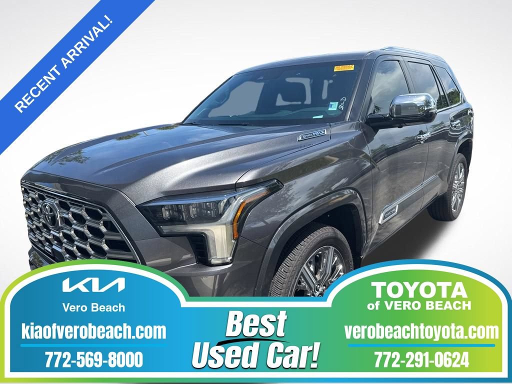 Certified 2026 Toyota Sequoia Capstone AWD/4WD image 1