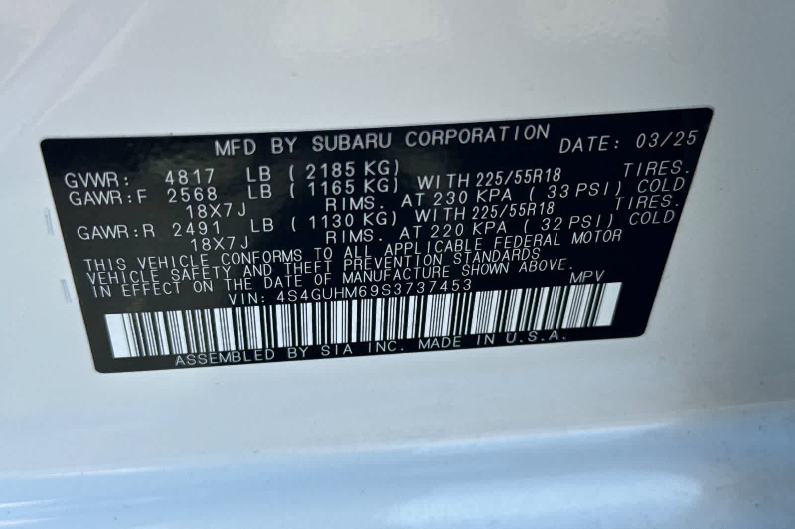 Certified 2025 Subaru Crosstrek 2.5i Limited AWD/4WD image 32