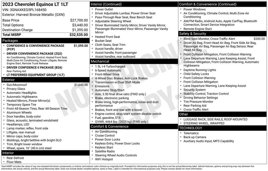 Used 2023 Chevrolet Equinox LT FWD image 6