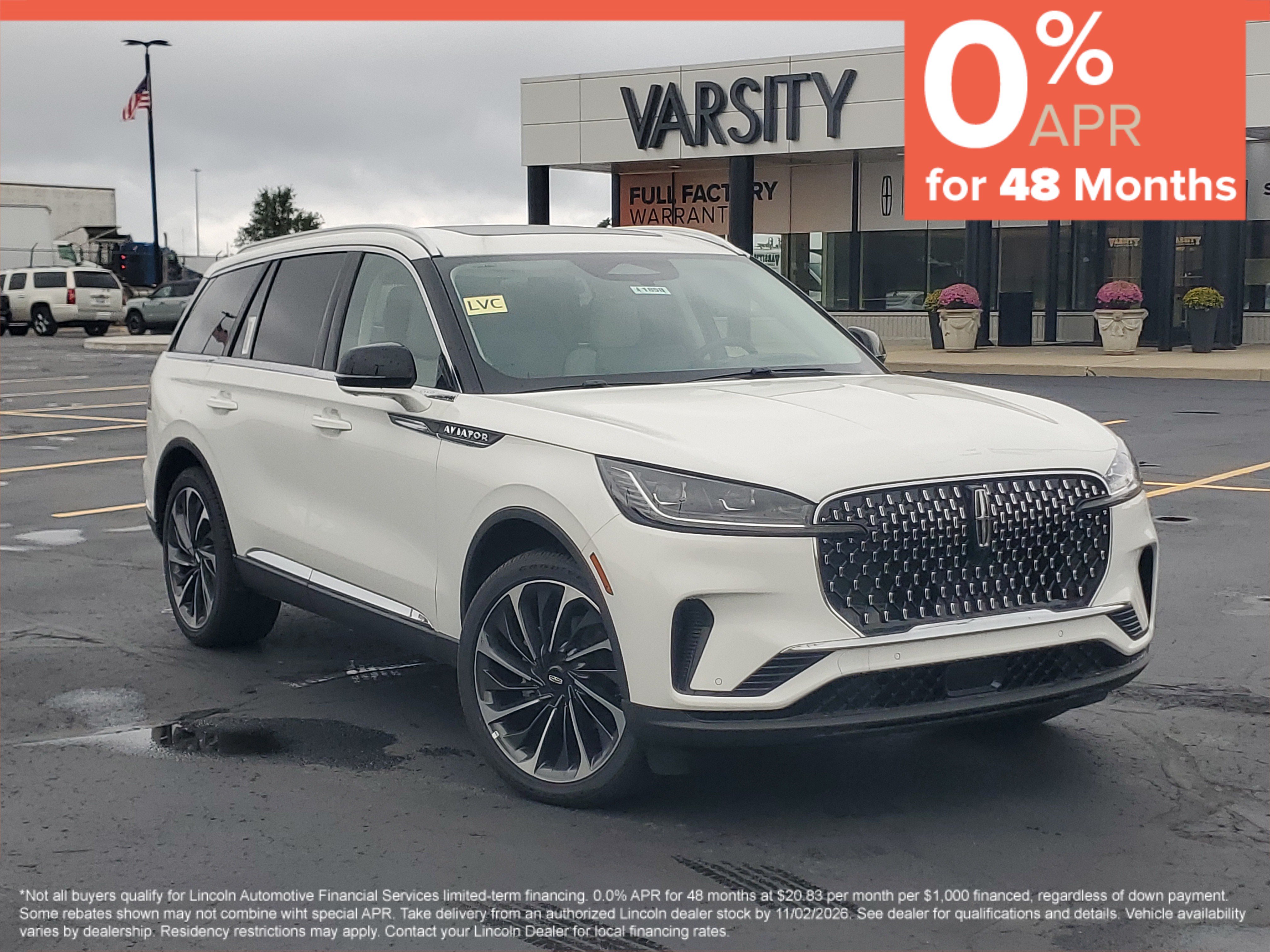 New 2026 Lincoln Aviator Reserve