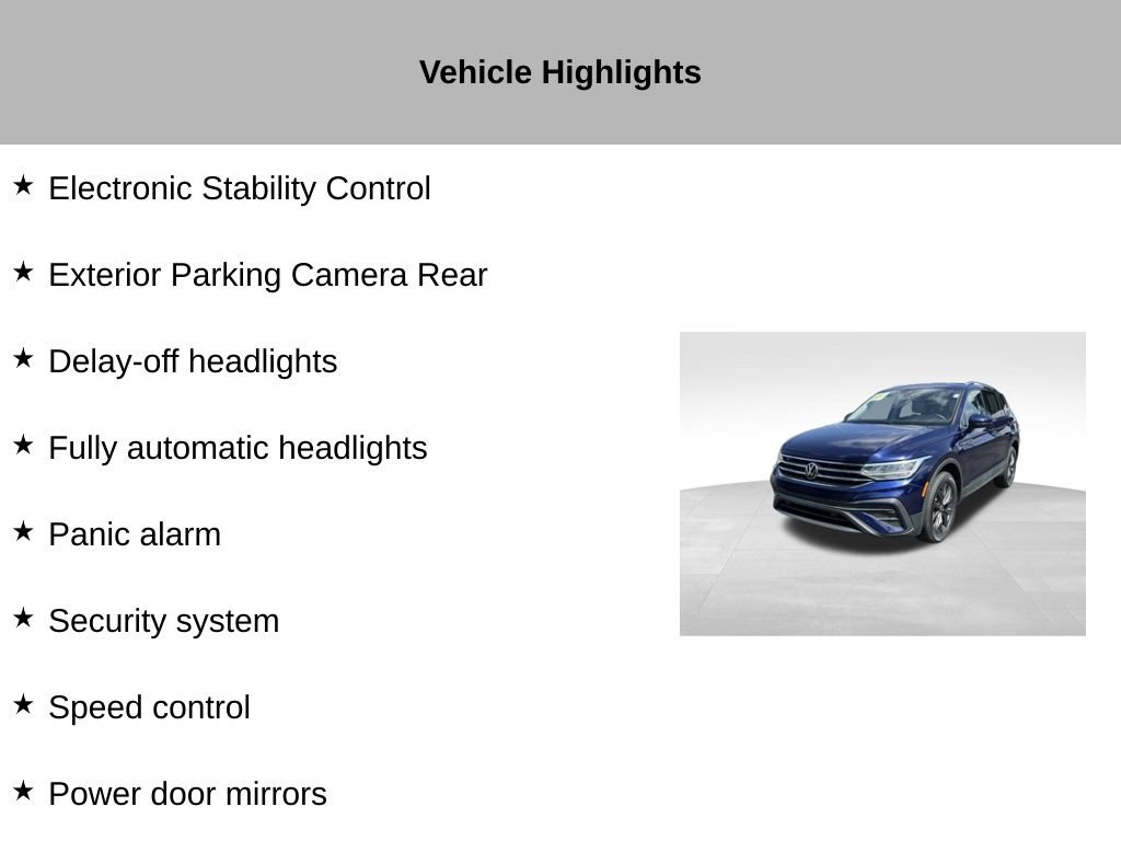 Used 2023 Volkswagen Tiguan SE FWD image 36