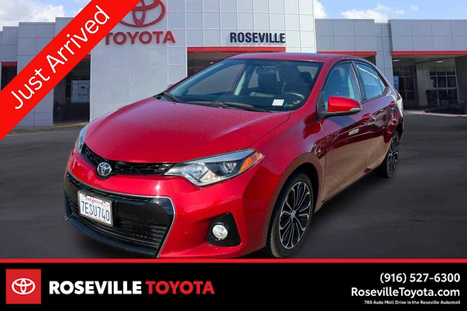Used 2014 Toyota Corolla S Premium w/ Driver Convenience Package FWD image 1