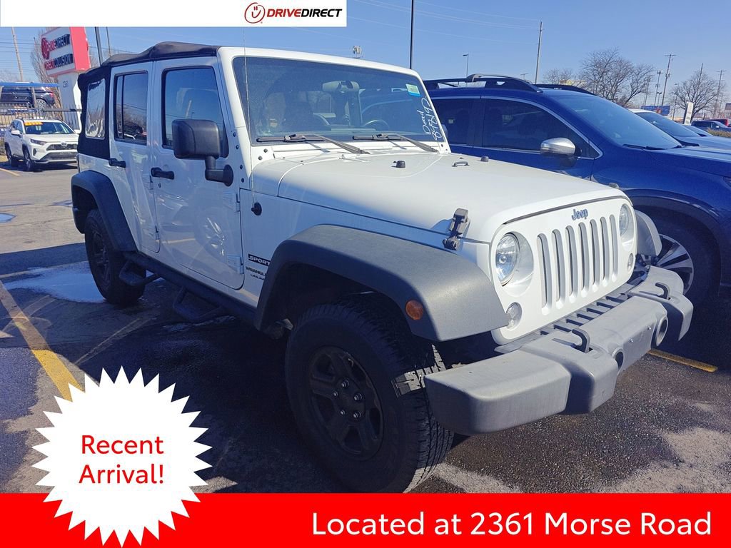 Used 2018 Jeep Wrangler Unlimited Sport w/ Connectivity Group image 1