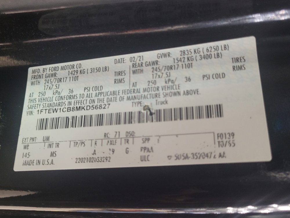 Used 2021 Ford F150 XLT RWD image 33