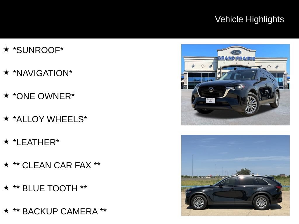 Used 2024 MAZDA CX-90 3.3 Turbo w/ Preferred Package AWD/4WD image 4