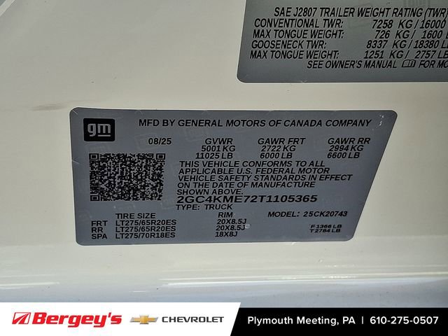 New 2026 Chevrolet Silverado 2500 Custom image 10