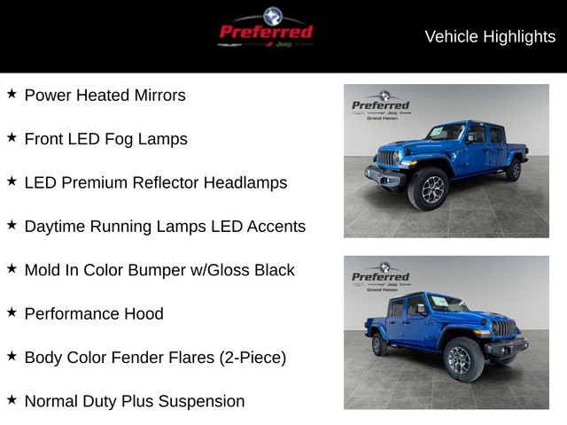 New 2025 Jeep Gladiator Sport image 13