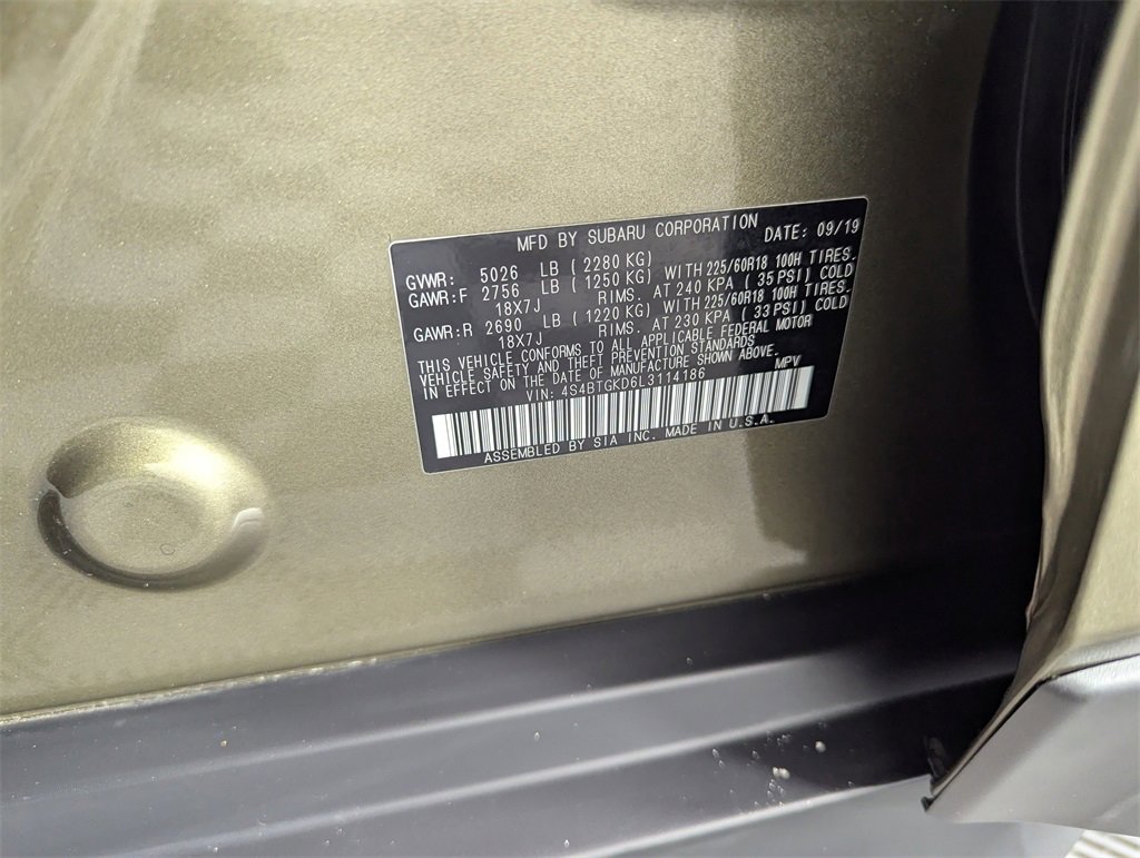 Used 2020 Subaru Outback Onyx Edition XT image 42