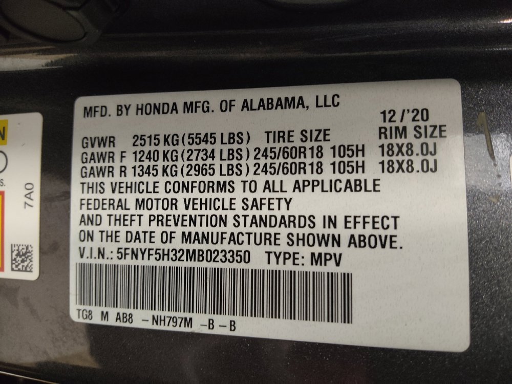 Used 2021 Honda Pilot EX image 33