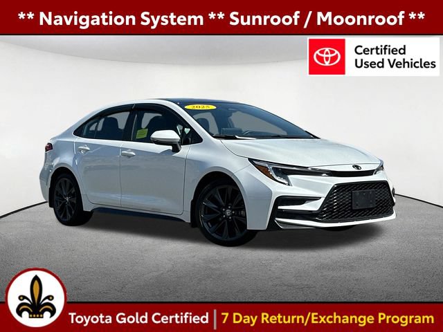 Certified 2025 Toyota Corolla XSE FWD video 1