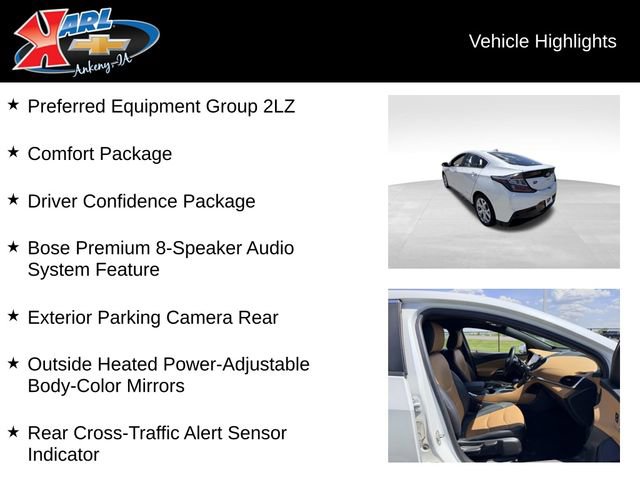 Used 2017 Chevrolet Volt Premier w/ Driver Confidence Package FWD video 2