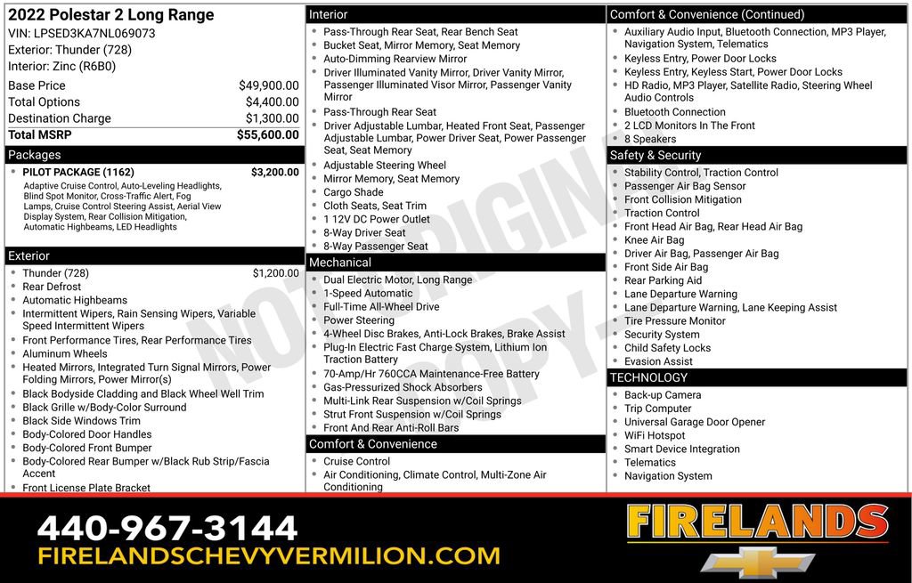 Used 2022 Polestar Polestar 2 w/ Pilot Package image 2