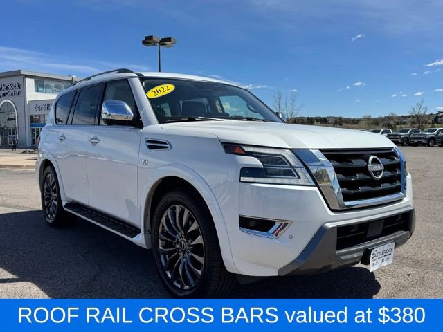 Used 2022 Nissan Armada Platinum w/ Captain's Chairs Package image 9